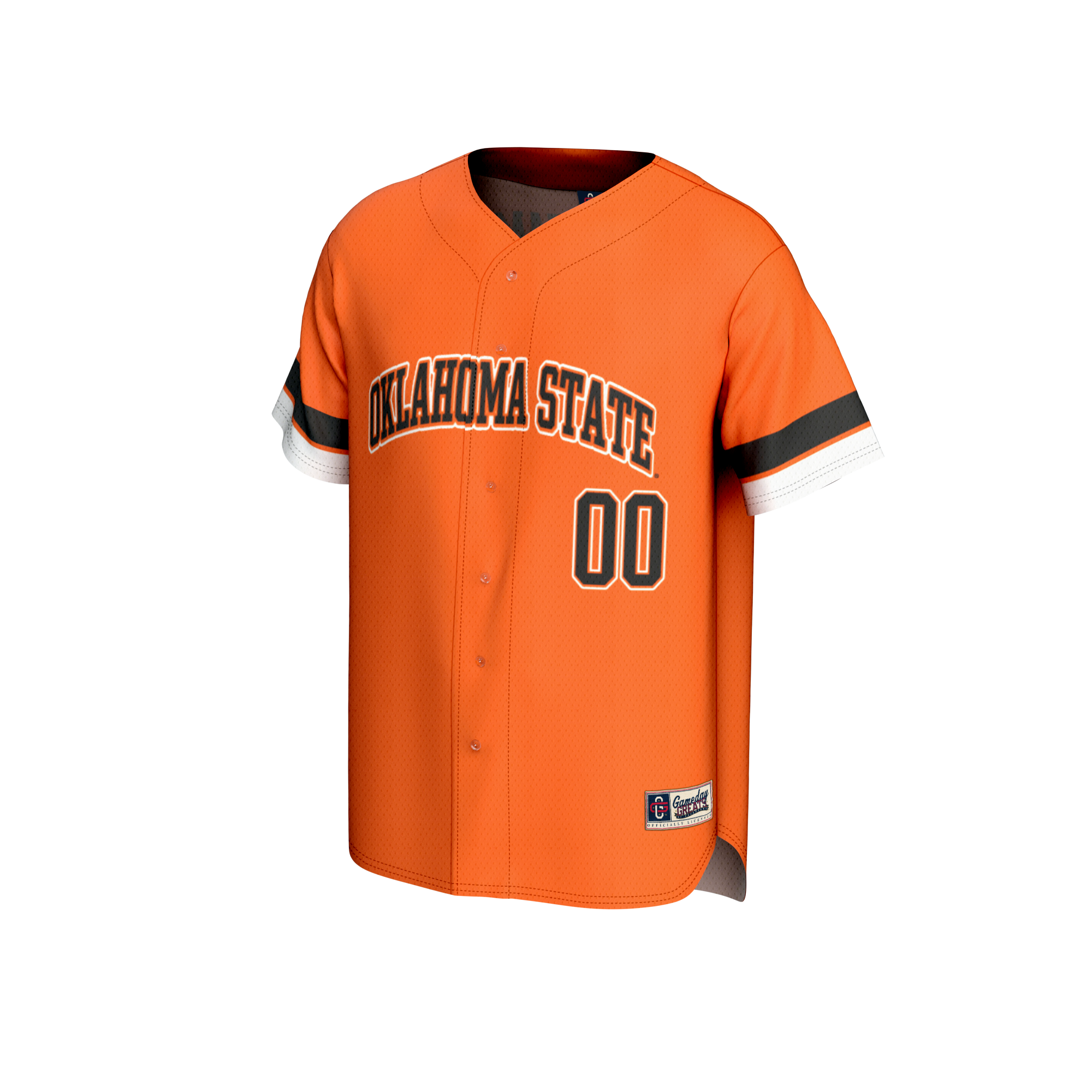 [NJP] Oklahoma State Cowboys GameDay Greats Youth NIL Pick-A-Player Lightweight Baseball Jersey - Orange