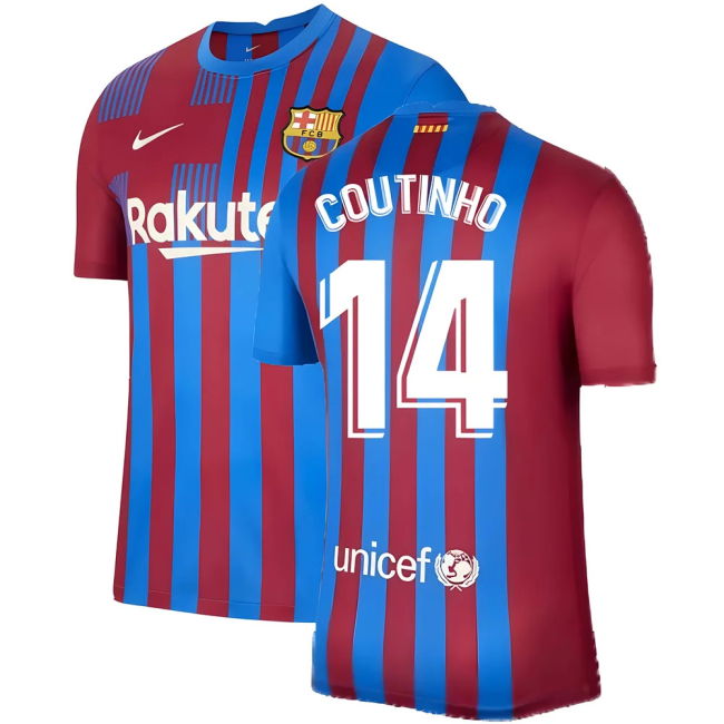 2021-2022 Barca Home (2021) Jersey Jersey - Wear - Hot- Prem- EliteGrade