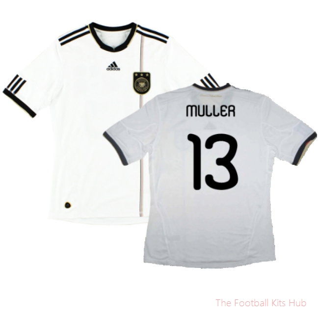 2010-11 Germany Home Shirt (S) (Excellent) (MULLER 13)