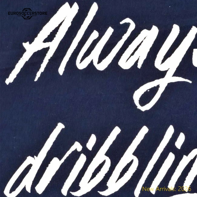 Kids Always Dribbling- Navy/White Ringer