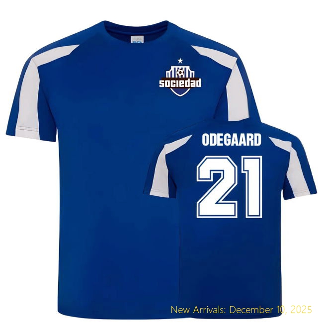 Real Sociedad Jersey - Authentic Fan Edition - Moisture Wicking