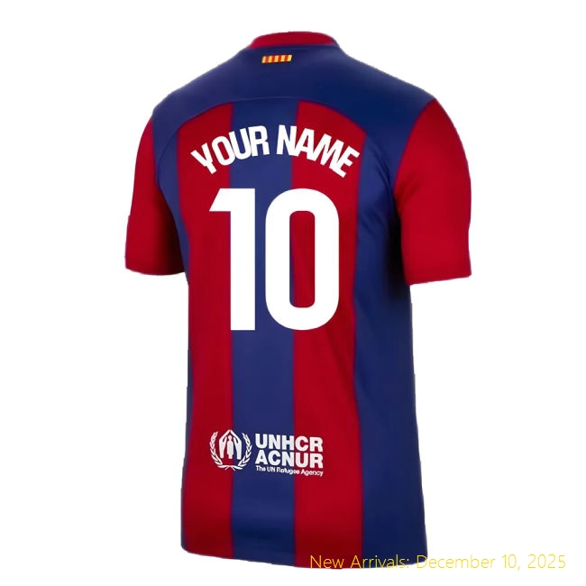 2023-2024 Barcelona Barca Premium Home Shirt (Your Name) -