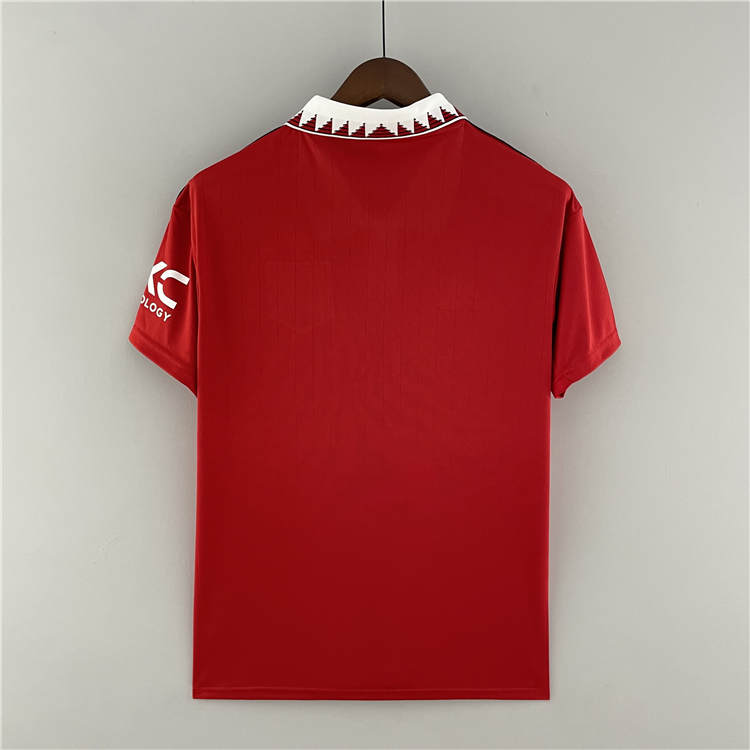 Authentic Man Utd Manchester United 2223 Home Kit Red Soccer Jersey