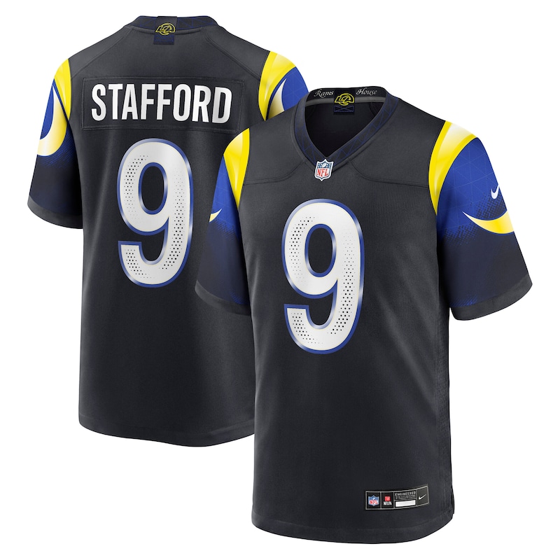 None Matthew Stafford LA Rams Great Value Authentic Jersey Game Day We