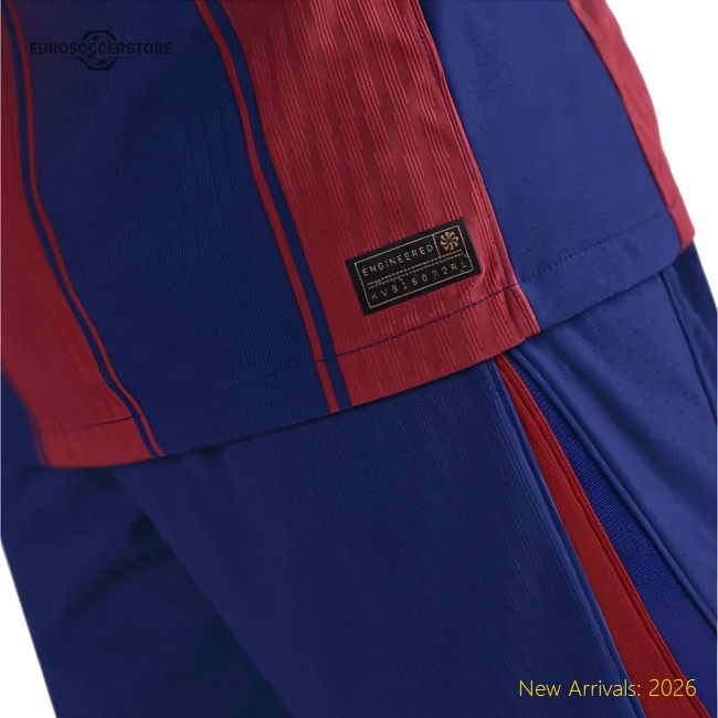 Barcelona Replica Home Jersey Lightweight Athletic Fit