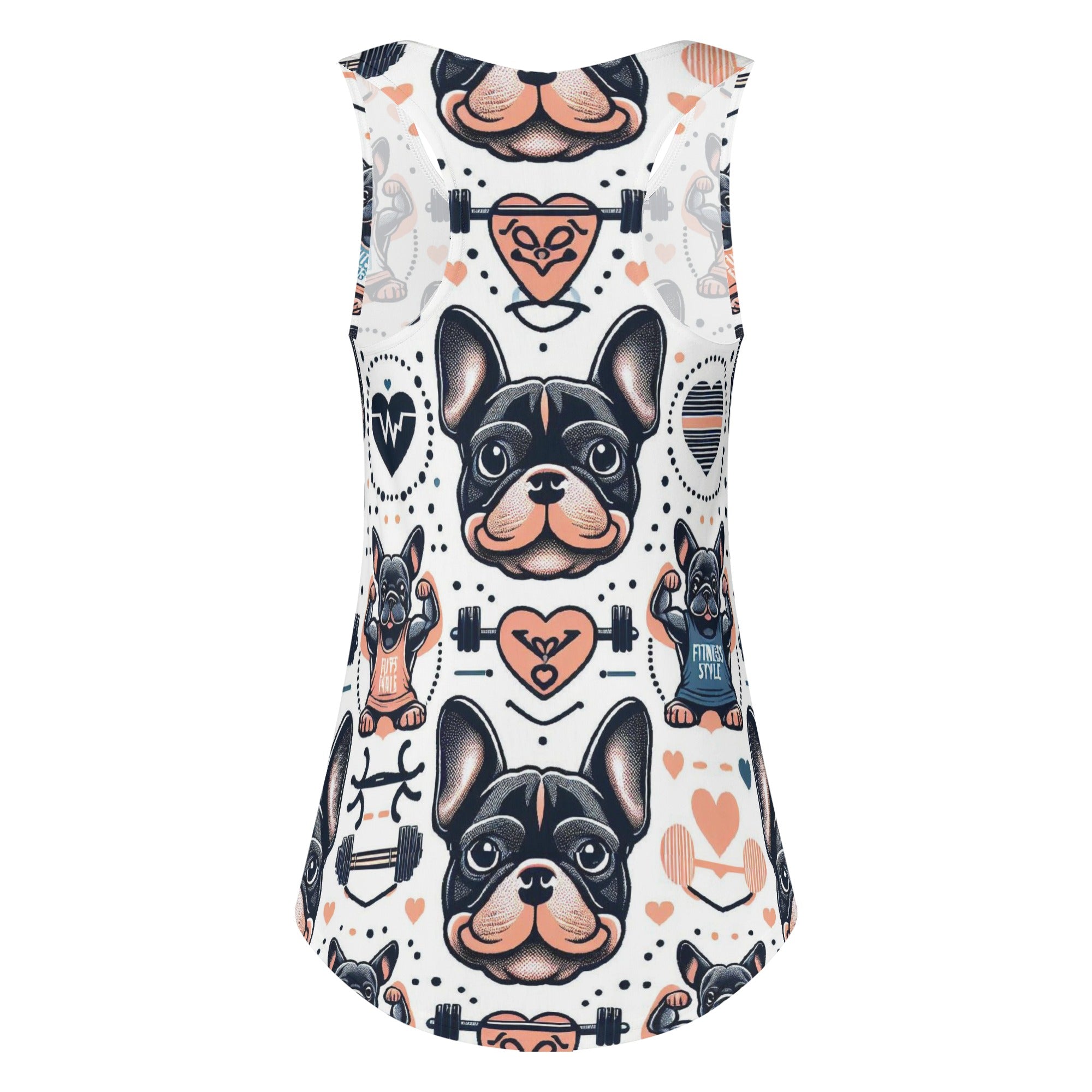 French Bulldog Lover Molly Women Tank Tops Trendy Everyday Top