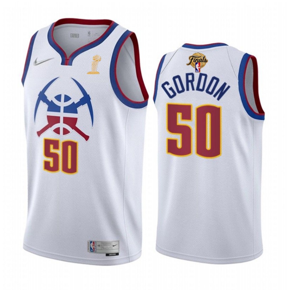 Denver Nuggets 50 White Jersey - Game Day Essential