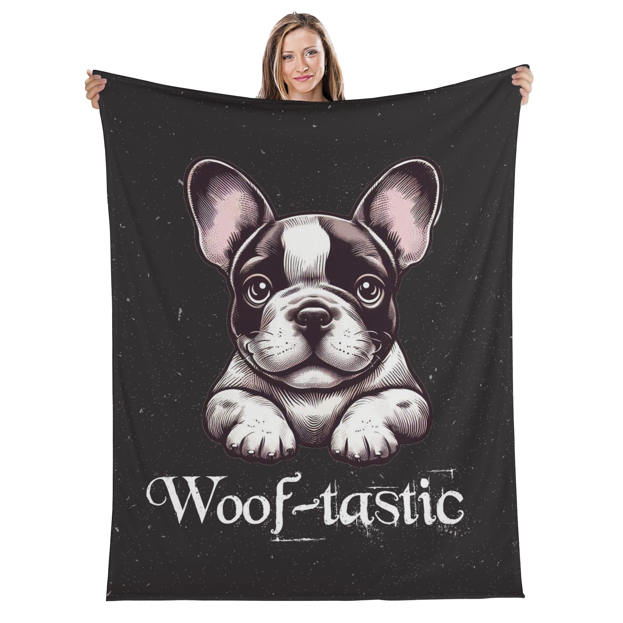 French Bulldog Bailey Blanket Cute Frenchie Essential