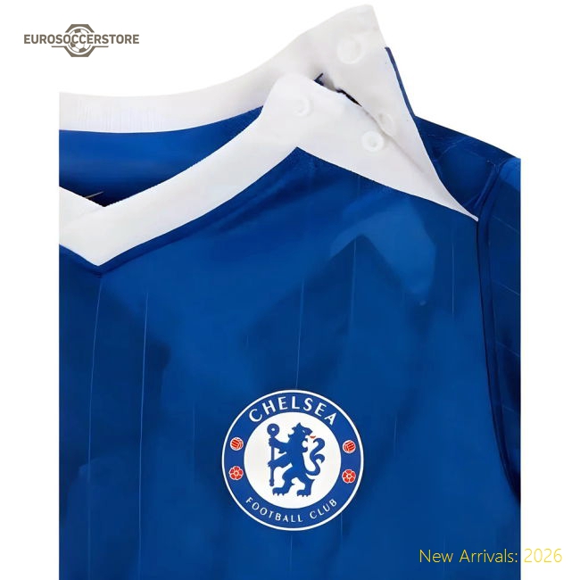 Breathable Chelsea Kids Jersey 2025-2026 Moisture-wicking