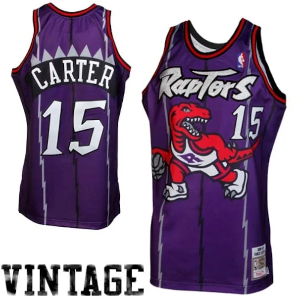 Vince Carter TOR Official Throwback Jersey - Performance