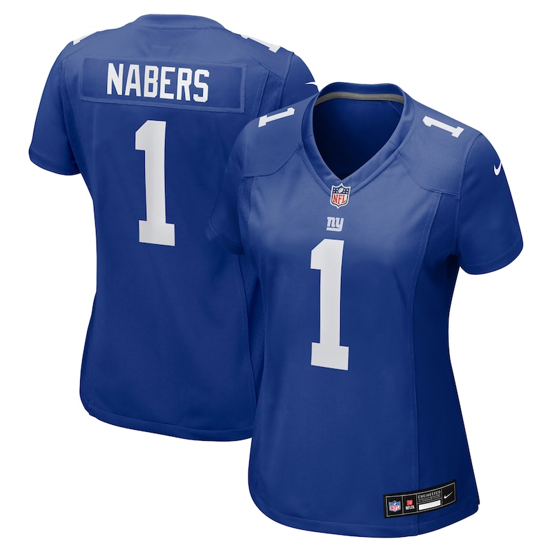 None Malik Nabers New York Giants Championship Game Jersey for NFL Fan