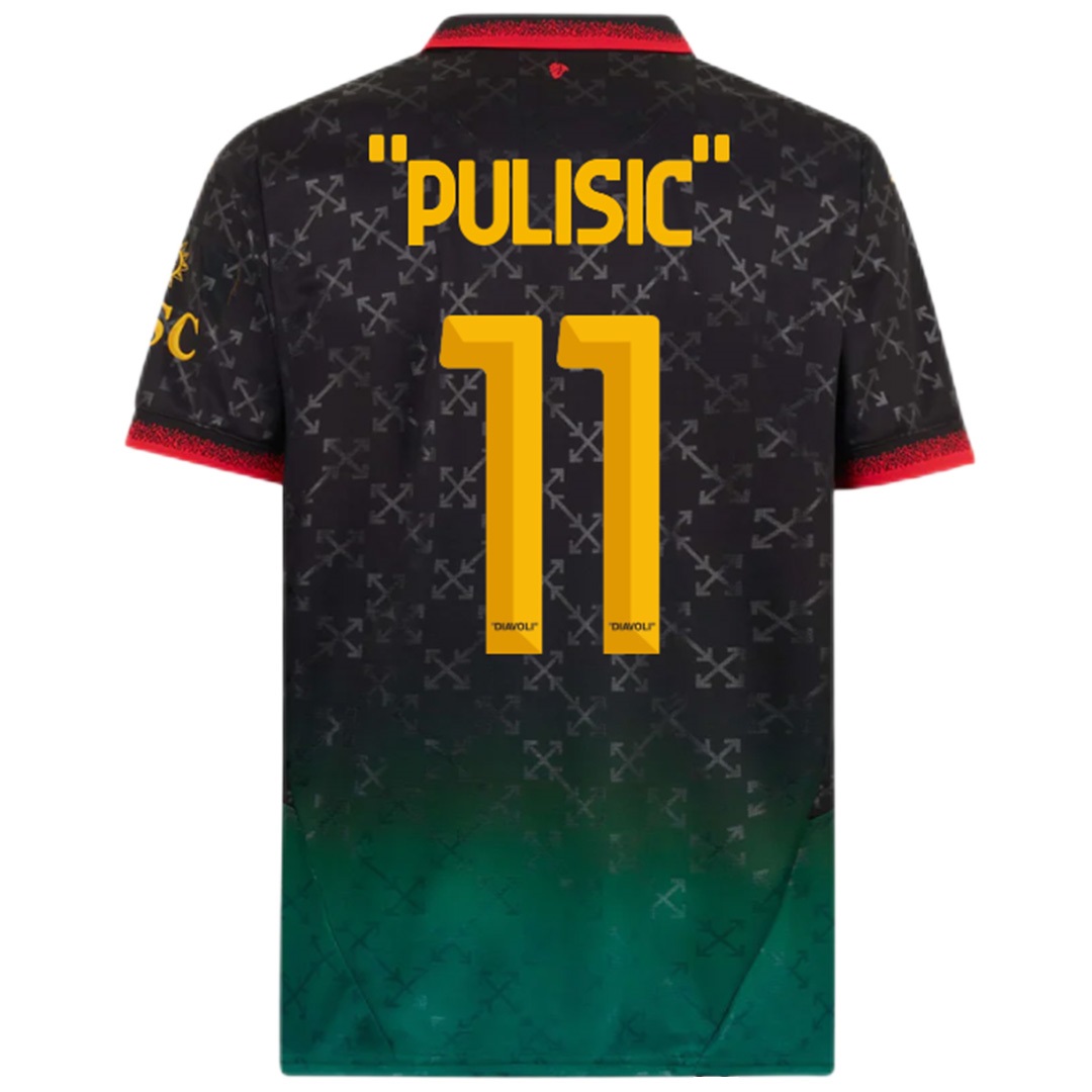 2025 AC Milan X Off-white Shirt PULISIC 11 - Official Replica 6565