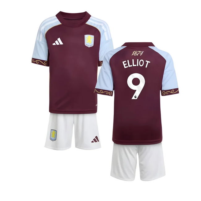 Aston Villa Soccer Club Fan Jersey - Adults Version (Elliot 9) (2)