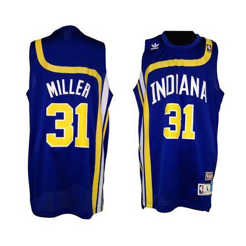 Blue MIL Indiana Pacers #31 Jersey Game Day Wear Basketball Jersey