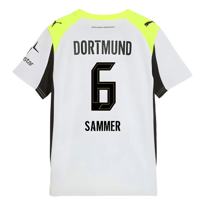Kids Borussia Dortmund Away Jersey 2025-2026 #70