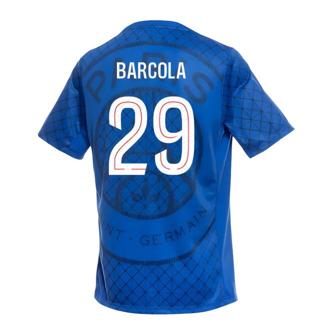 Official 2025-2026 Psg Home With Vintage Design - Midfield Maestros