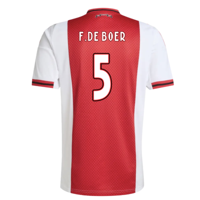 De Boer #5 Retro Official Merchandise Licensed Product Fan Favo (v10)