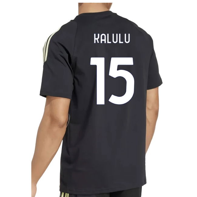 2025-2026 Juventus Training Breathable Shirt (Black) Reinforced Seams