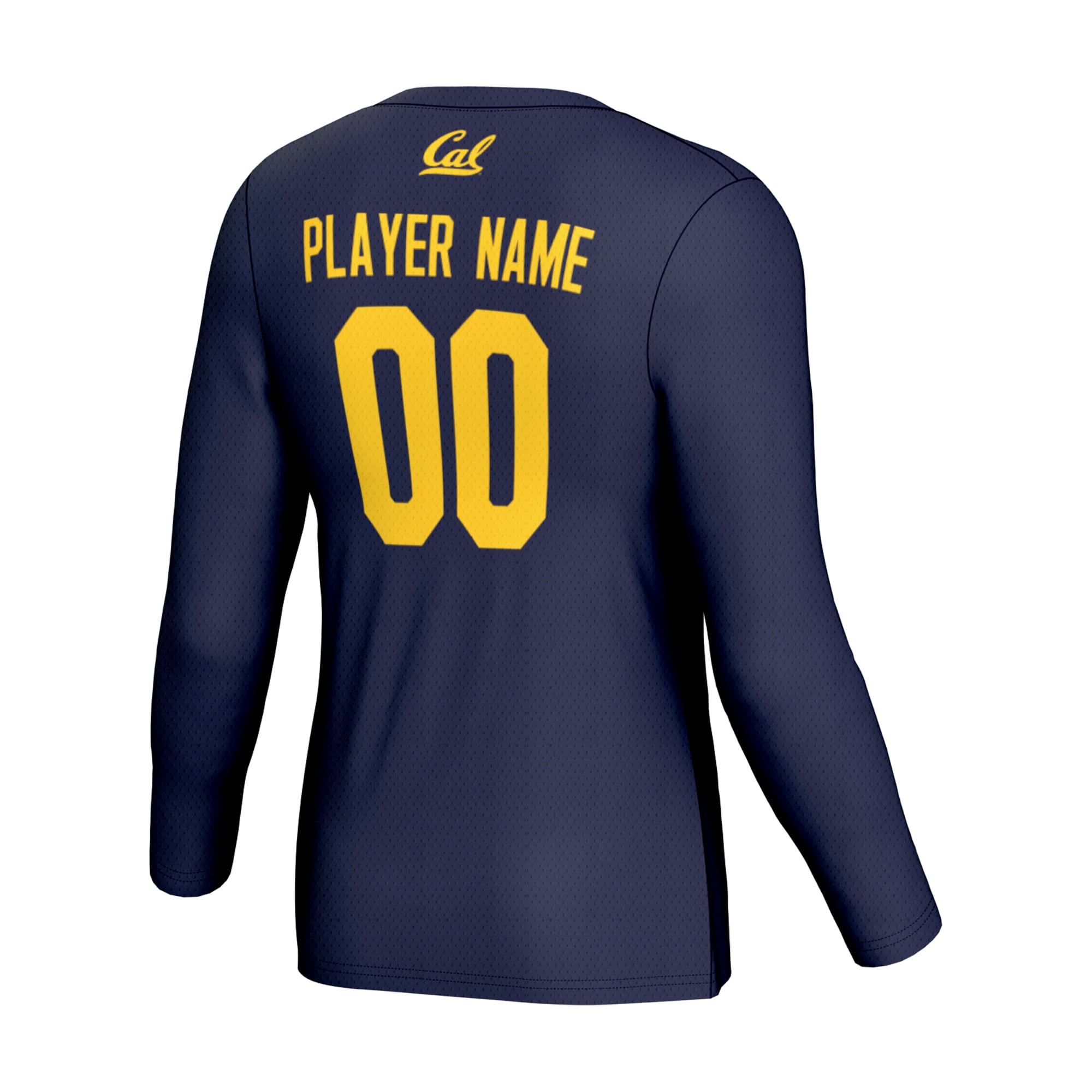 Cal Bears GameDay Greats Unisex NIL Pick-A-Player Lightweight Women's Volleyball Jersey - Navy