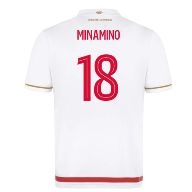 Monaco (asm) Official 2025-2026 Home Soccer Jersey - Soccer Jersey