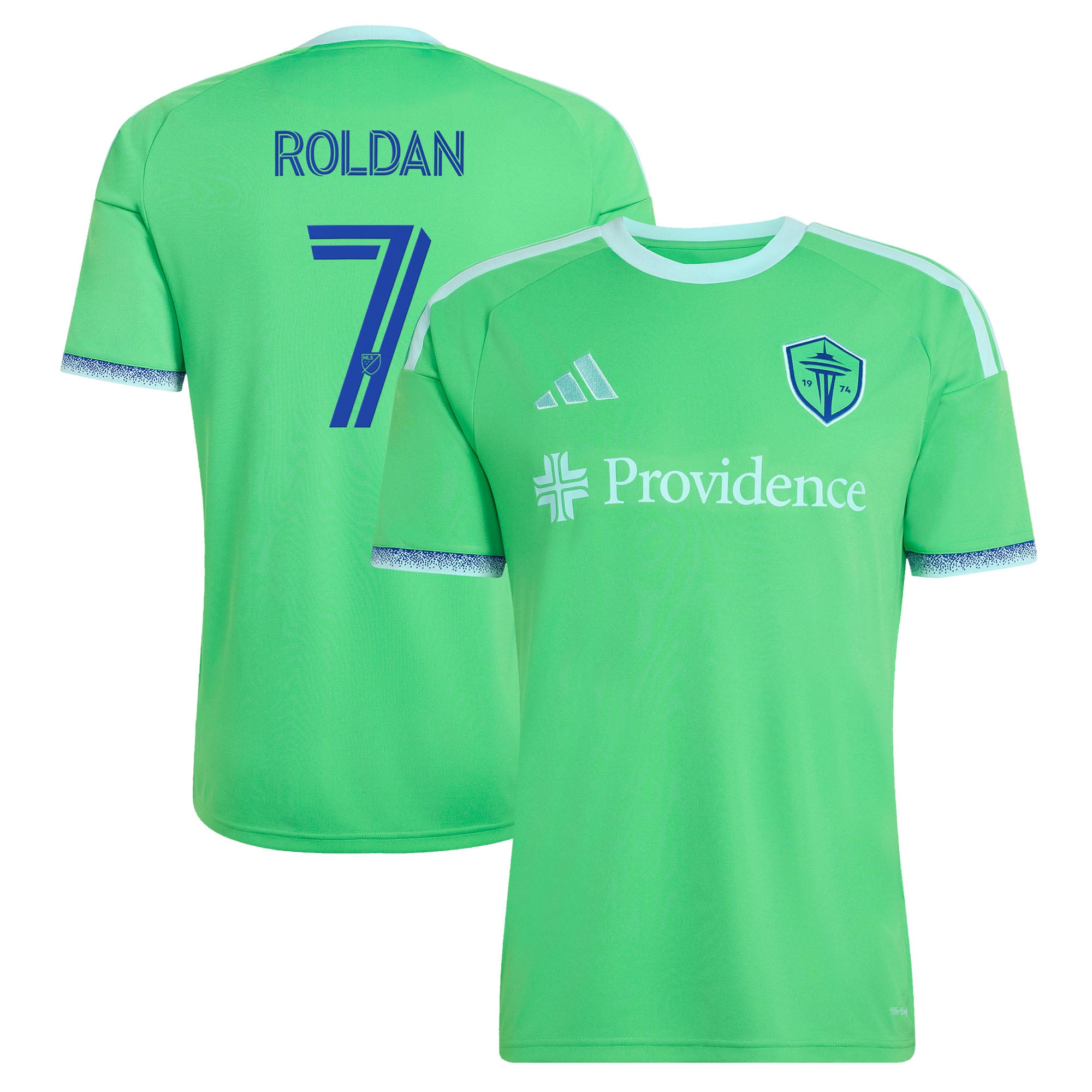 [SJH] Cristian Roldan Seattle Sounders FC 2026 The Evergreen State Kit Replica Jersey - Rave Green