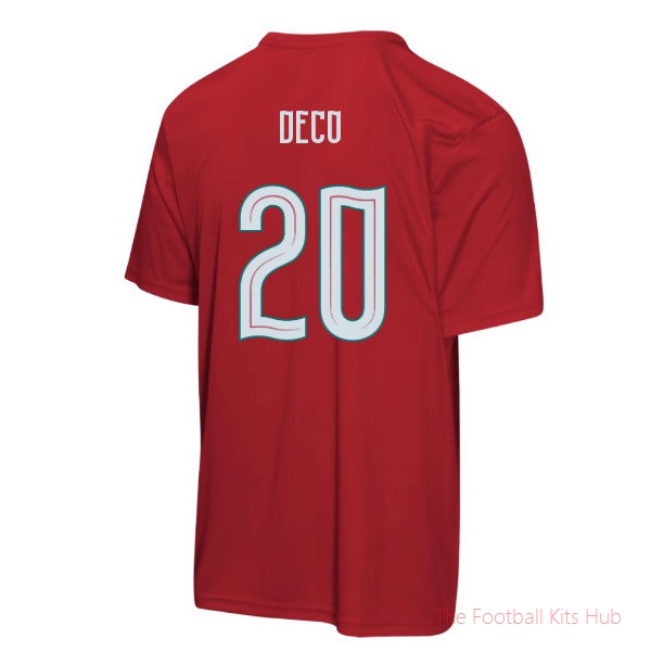 Portugal 2026 T-Shirt Deco #20 World Cup Jersey - Stadium Edition