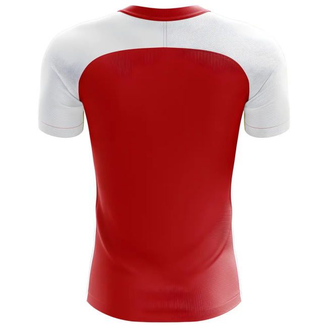 2025-2026 Tunisia Flag Concept Football Shirt - Womens
