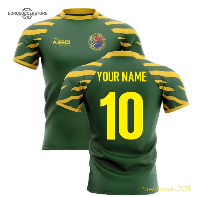 South Africa 20252026 Home Jersey  Authentic Lightweight