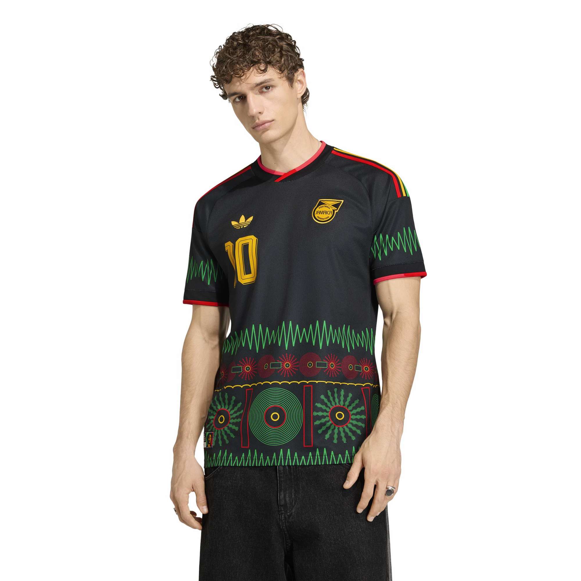 [SJH] Bob Marley Jamaica National Team 2026 Away Replica Jersey - Black