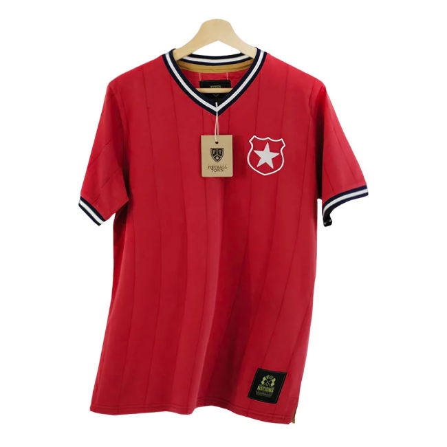 Football Chile La Roja Home Retro Football Shirt World Match