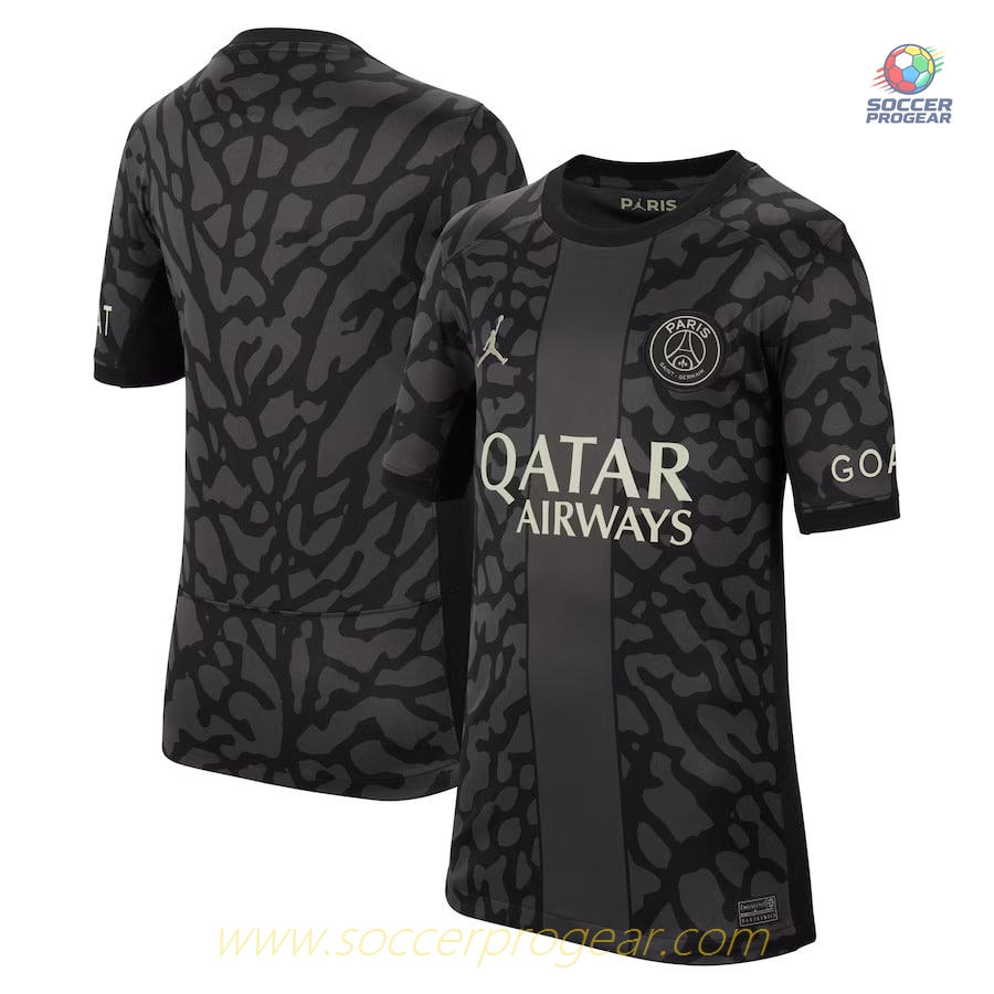 PSG Match Quality THIRD CHILDREN'S JERSEY 2023 2024