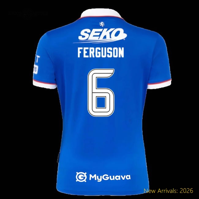 2025-2026 Rangers Home Shirt - Womens (Ferguson 6)