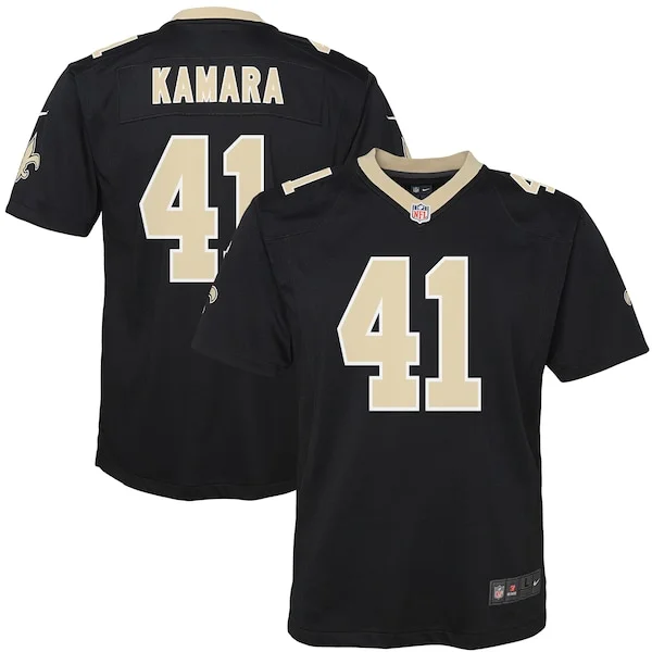 Performance New Orleans Saints Game Jersey - Premium Black NFL Fan ...