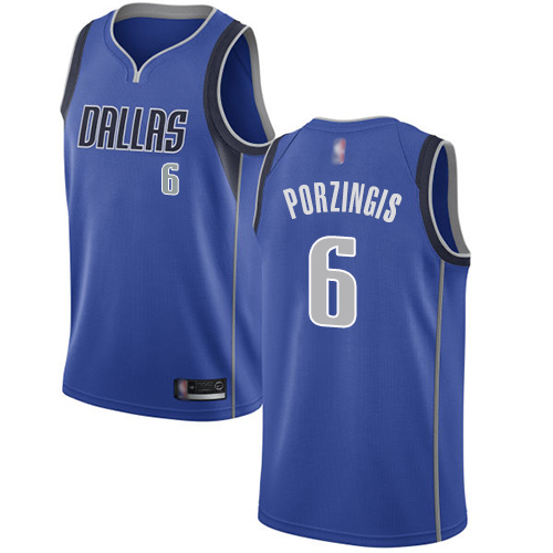 Dallas Mavericks Kristaps #6 Pro Series Player Jersey Modern Design