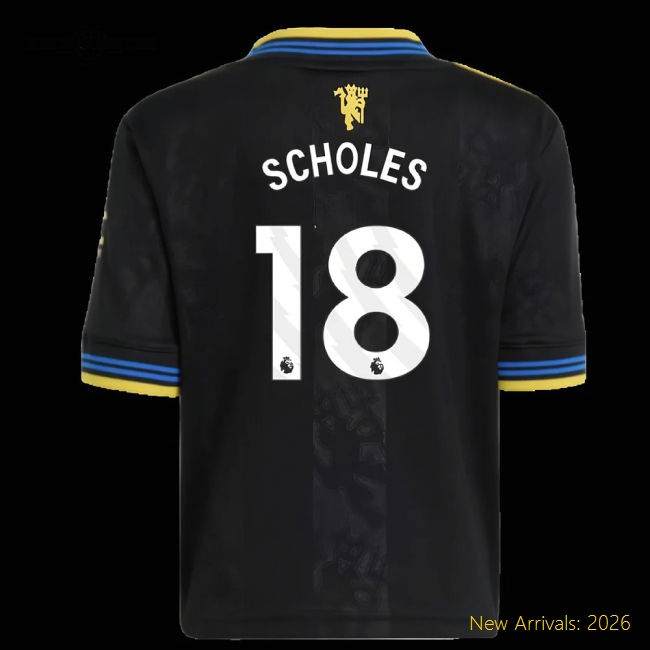 Premium Football Team Mini Jersey Scholes 2025-2026 Performance Fabric