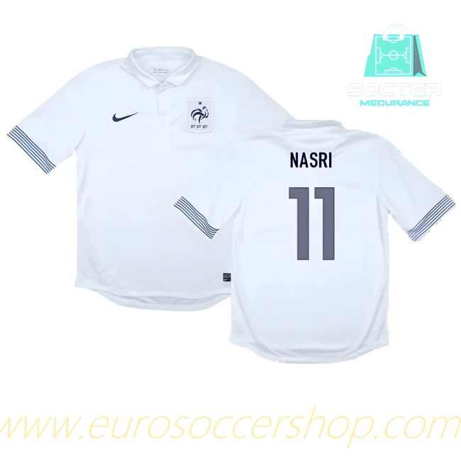 Les Bleus Away Football Shirt (Nasri 11)