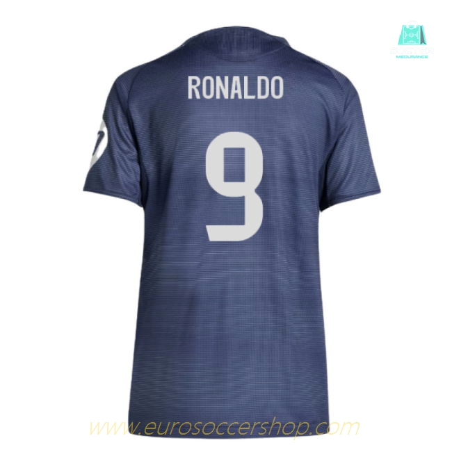 2025-2026 Real Madrid Authentic Away Shirt (Ladies) (Ronaldo 9)