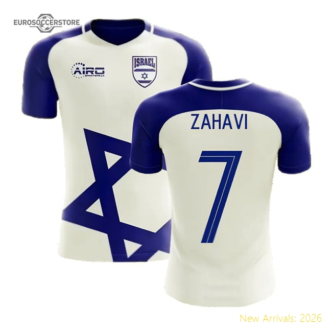Israel 2025 Home Jersey Shirt Football Fan Apparel Supporter Collection