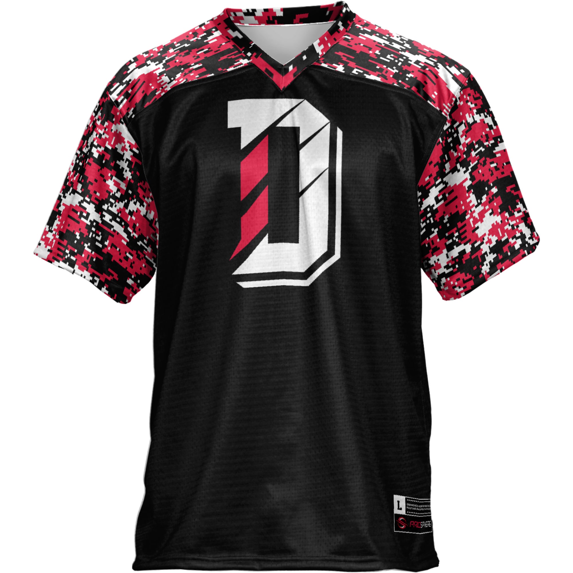 Davidson Wildcats GameDay Greats Football Jersey - Black