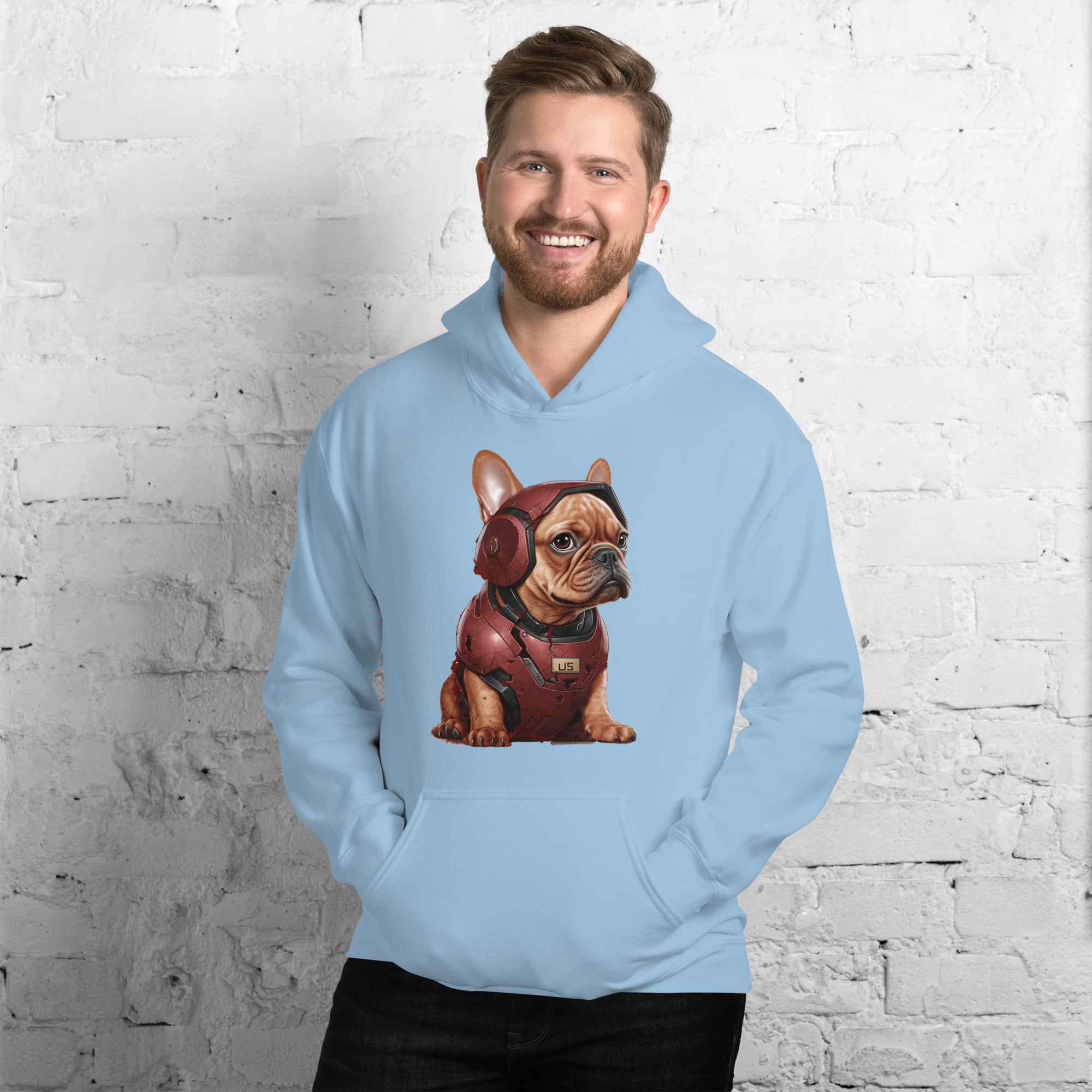 Everyday Frenchie Fanfare Unisex Hoodie: For The Ultimate Dog Lover as a