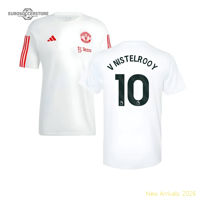 Superior 2023-2024 Man Utd Training Tee White V Nistelrooy 10