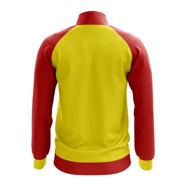 Premium-Quality Brunei Concept Football Track Jacket (Yellow) - Kids