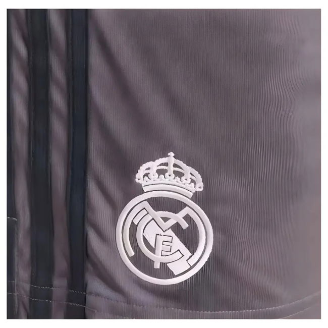 2024-2025 Real Madrid Third Shorts (Charcoal) - Match Day Ready - P...