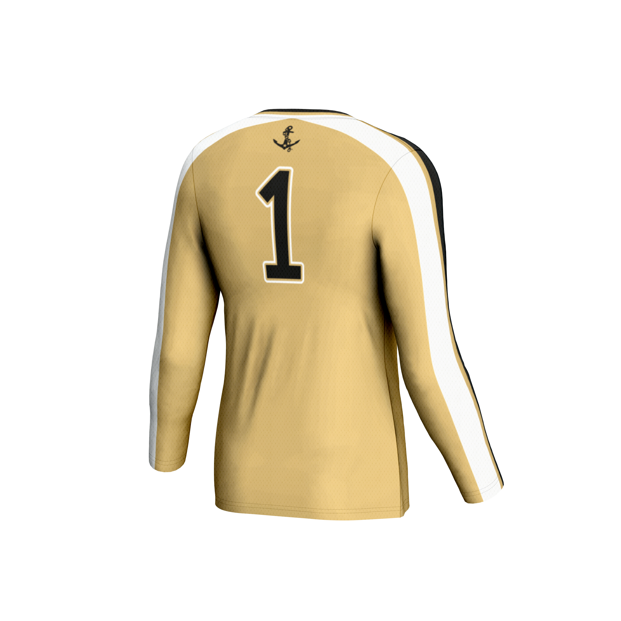 [NJP] Vanderbilt Commodores GameDay Greats Unisex Women's Volleyball Lightweight Fashion Jersey - Gold