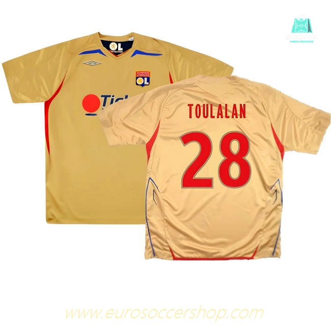 Lyon 2007-08 Away Shirt (XL) (BNWT) (Toulalan 28)