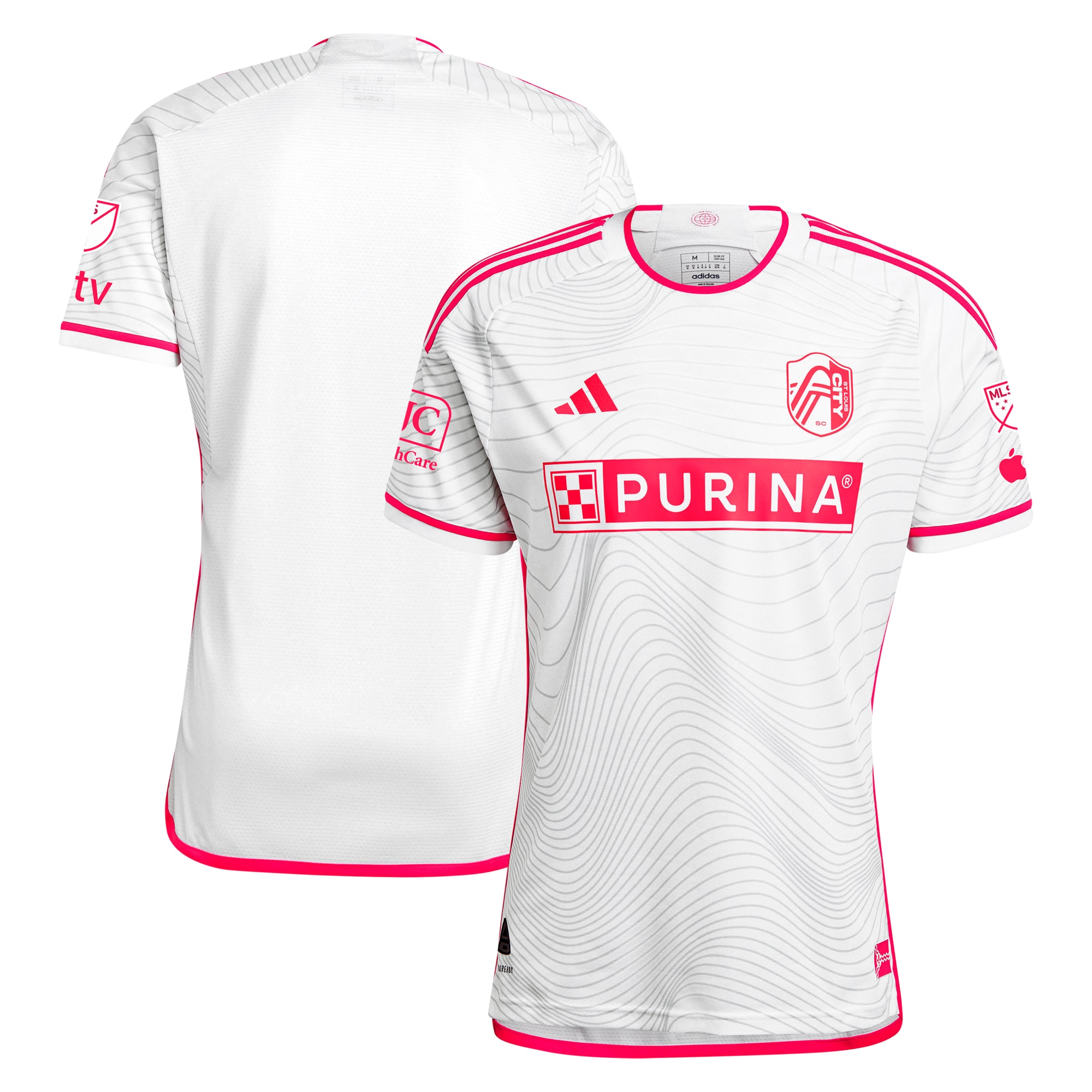 [JED] Women's St. Louis City SC 2024 The Confluence Kit Authentic Jersey - White