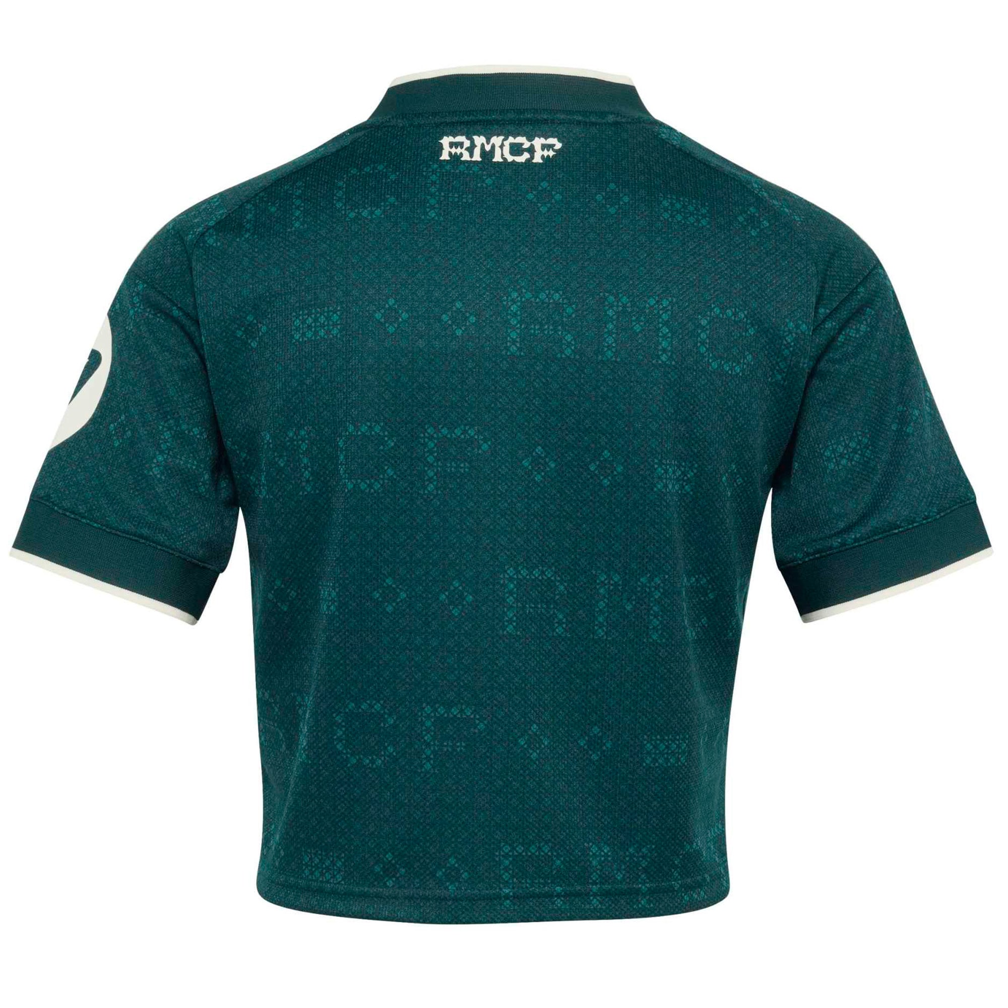 [SJH] Real Madrid Women's 2026/27 Away Cropped Replica Jersey - Green