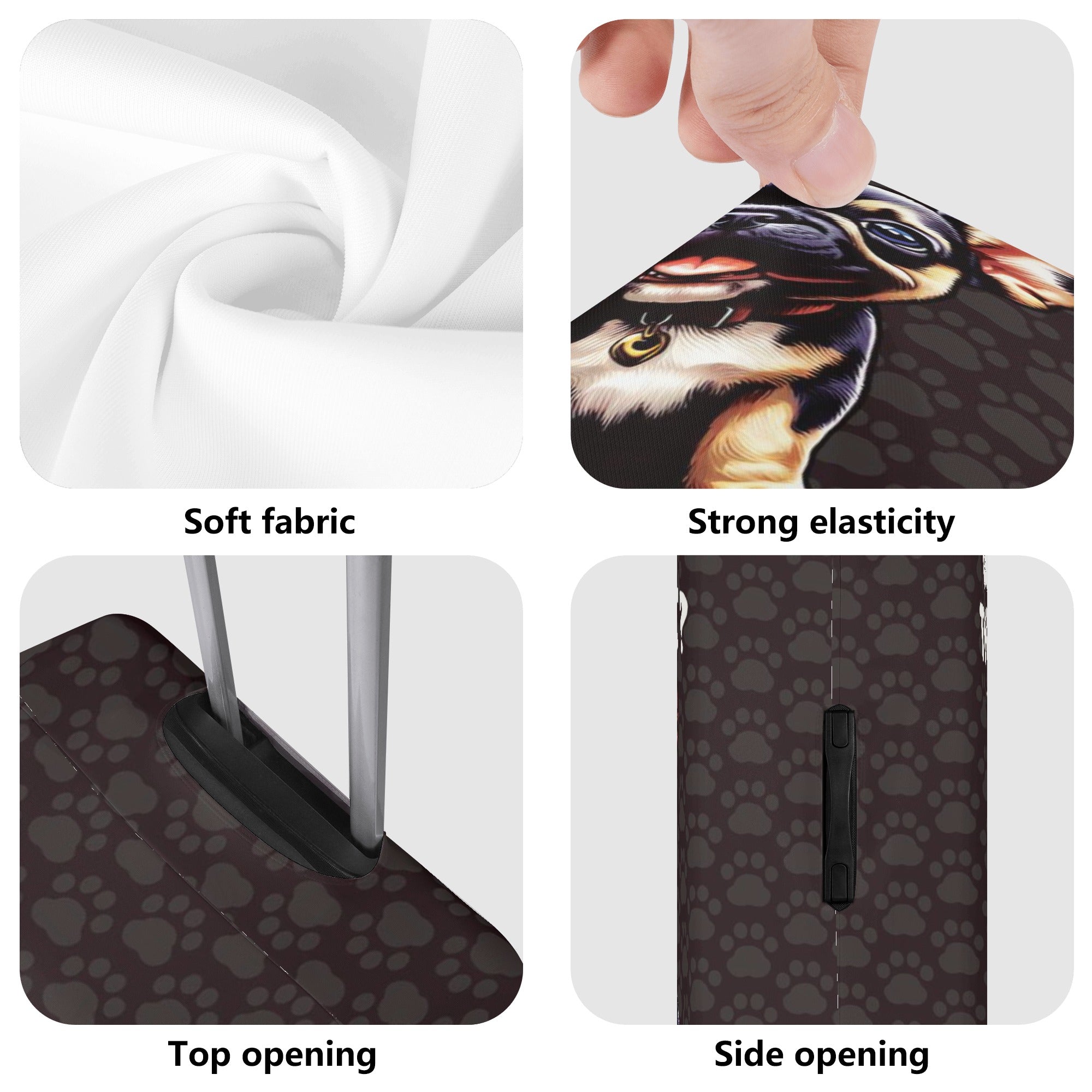 Comfortable Durable Dior - Premium Luggage Cover Paw Protection