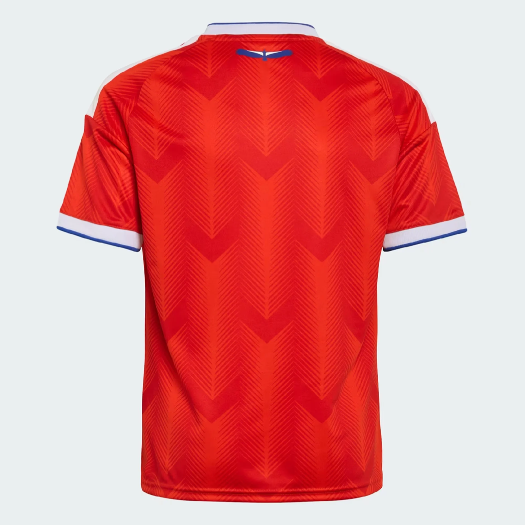 Chile 2026 Home Jersey | Youth La Roja Chilean Football Shirt