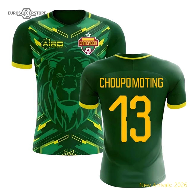 Durable Cameroon Concept 20252026 Home Jersey Modern Lightweight